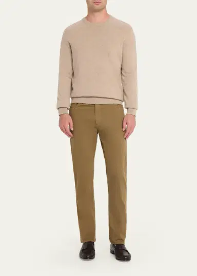Bergdorf Goodman Men's Buffalo Leather Moc-Toe Loafers | Thumbnail 3 Bergdorf Goodman Men's Buffalo Leather Moc-Toe Loafers | Thumbnail 3