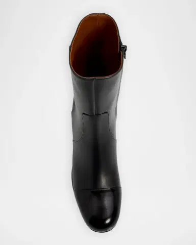 Valentino Garavani 60mm Zimmy Leather Ankle Boots | Thumbnail 4 Valentino Garavani 60mm Zimmy Leather Ankle Boots | Thumbnail 4