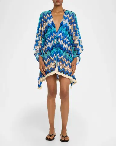 Ramy Brook Rayne Chevron Strapless Sun Dress Coverup | Thumbnail 2 Ramy Brook Rayne Chevron Strapless Sun Dress Coverup | Thumbnail 2