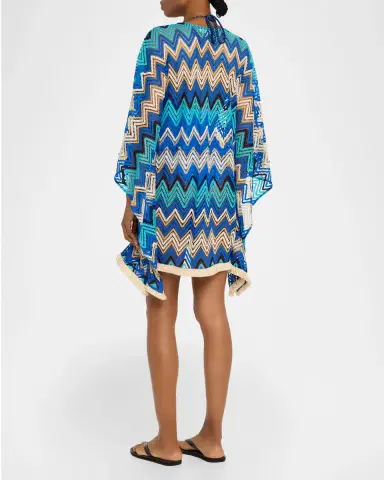 Ramy Brook Rayne Chevron Strapless Sun Dress Coverup | Thumbnail 3 Ramy Brook Rayne Chevron Strapless Sun Dress Coverup | Thumbnail 3