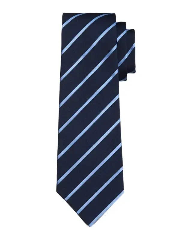 Men's Silk Pinstripe 7-Fold Tie Men's Silk Pinstripe 7-Fold Tie