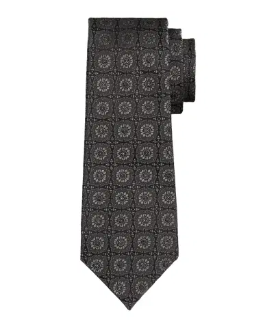 Kiton Men's Silk Floral Jacquard 7-Fold Tie | Thumbnail 1 Kiton Men's Silk Floral Jacquard 7-Fold Tie | Thumbnail 1
