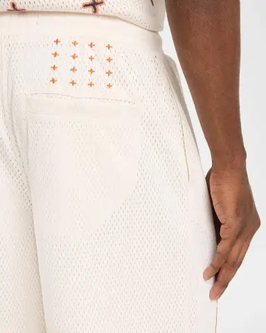 Ksubi Men's Bolter Logo Applique Mesh Drawstring Shorts | Thumbnail 5 Ksubi Men's Bolter Logo Applique Mesh Drawstring Shorts | Thumbnail 5
