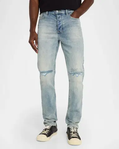Ksubi Men's D-Chitch Astral Distressed Straight-Leg Jeans | Thumbnail 4 Ksubi Men's D-Chitch Astral Distressed Straight-Leg Jeans | Thumbnail 4