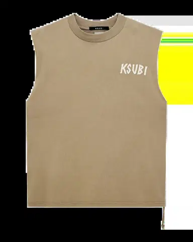 Ksubi Men's Cut Off Ekcess Oversized Sleeveless T-Shirt | Thumbnail 2 Ksubi Men's Cut Off Ekcess Oversized Sleeveless T-Shirt | Thumbnail 2
