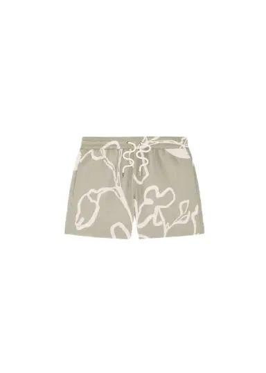 Frescobol Carioca Men's Maxi-Foliage Print Nylon Swim Trunks | Thumbnail 1 Frescobol Carioca Men's Maxi-Foliage Print Nylon Swim Trunks | Thumbnail 1