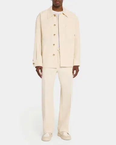 Helmut Lang Men's Cotton Sailor Overshirt | Thumbnail 2 Helmut Lang Men's Cotton Sailor Overshirt | Thumbnail 2