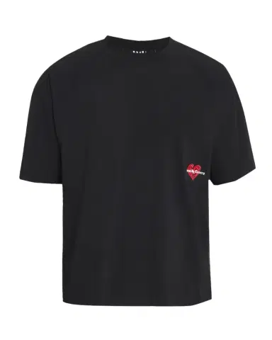 Ksubi Men's Hbl Cotton Embroidered Heart Crewneck T-Shirt | Thumbnail 1 Ksubi Men's Hbl Cotton Embroidered Heart Crewneck T-Shirt | Thumbnail 1