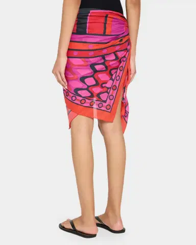 PUCCI Mixed Print Cotton Pareo | Thumbnail 3 PUCCI Mixed Print Cotton Pareo | Thumbnail 3