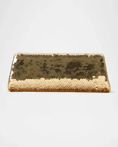 Akris Anouk Small Sequin-Embellished Satin Convertible Clutch | Thumbnail 2 Akris Anouk Small Sequin-Embellished Satin Convertible Clutch | Thumbnail 2