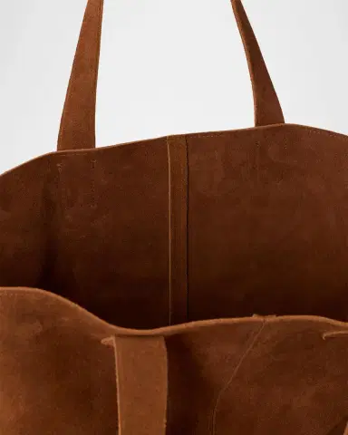 Akris Ai Suede Tote Bag | Thumbnail 4 Akris Ai Suede Tote Bag | Thumbnail 4