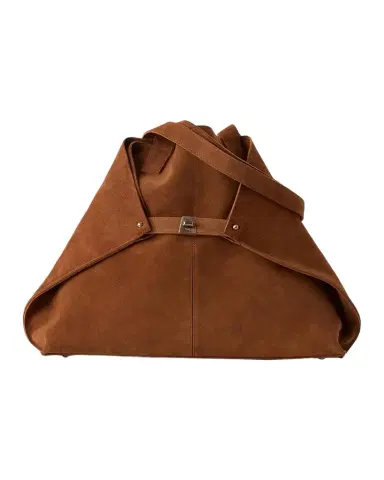 Akris Ai Suede Tote Bag | Thumbnail 1 Akris Ai Suede Tote Bag | Thumbnail 1