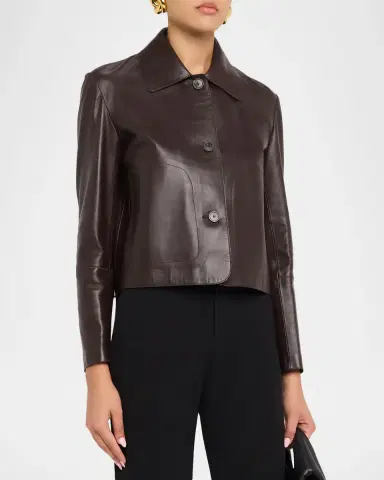 ARMA Emy Buttery Leather Jacket | Thumbnail 4 ARMA Emy Buttery Leather Jacket | Thumbnail 4