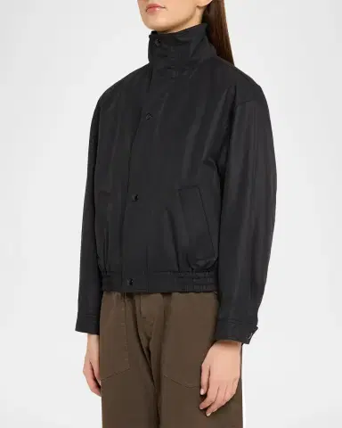 Nili Lotan Shon Mid-Rise Cropped Pants | Thumbnail 4 Nili Lotan Shon Mid-Rise Cropped Pants | Thumbnail 4