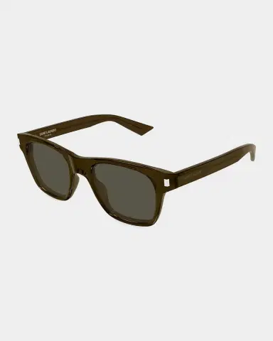 Saint Laurent Men's Square Acetate Sunglasses | Thumbnail 2 Saint Laurent Men's Square Acetate Sunglasses | Thumbnail 2