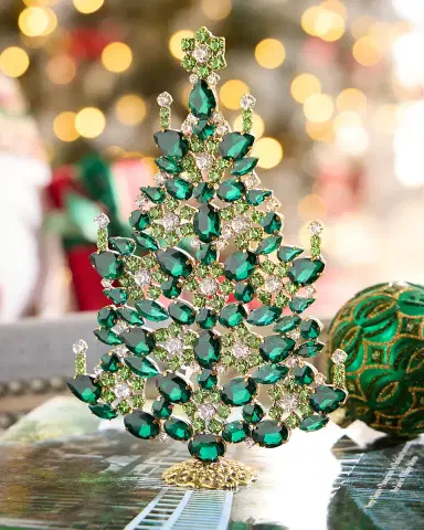 Neiman Marcus Wonderous Crystal Christmas Tree Decoration | Thumbnail 1 Neiman Marcus Wonderous Crystal Christmas Tree Decoration | Thumbnail 1