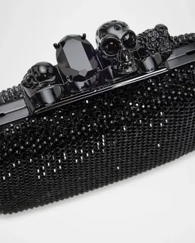 McQueen Skull Embellished Leather Clutch | Thumbnail 6 McQueen Skull Embellished Leather Clutch | Thumbnail 6
