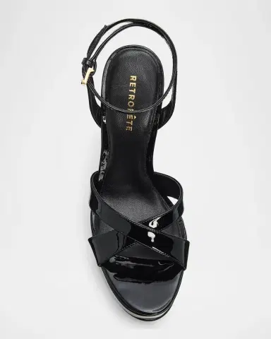 Retrofête Melodia 130MM Leather Platform Sandals | Thumbnail 6 Retrofête Melodia 130MM Leather Platform Sandals | Thumbnail 6