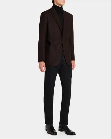 TOM FORD Men's Wool Single-Breasted Sport Coat | Thumbnail 2 TOM FORD Men's Wool Single-Breasted Sport Coat | Thumbnail 2