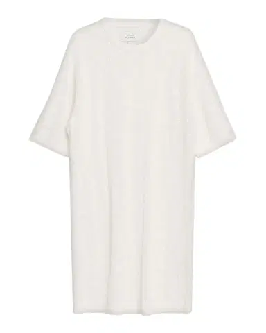 Loulou De Saison Armas Pointelle Knit Short-Sleeve T-Shirt Dress | Thumbnail 1 Loulou De Saison Armas Pointelle Knit Short-Sleeve T-Shirt Dress | Thumbnail 1