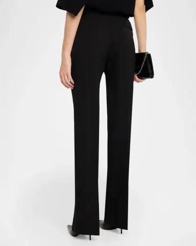 Stella McCartney High-Rise Slim-Leg Tuxedo Pants | Thumbnail 3 Stella McCartney High-Rise Slim-Leg Tuxedo Pants | Thumbnail 3