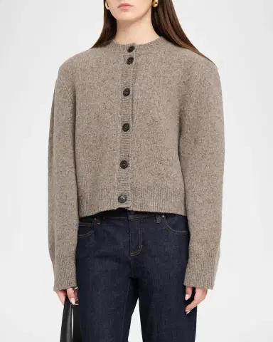 Róhe Statement Mouline Cardigan | Thumbnail 4 Róhe Statement Mouline Cardigan | Thumbnail 4