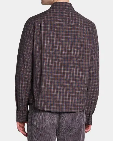 Marni Men's Plaid Cotton Shirt | Thumbnail 3 Marni Men's Plaid Cotton Shirt | Thumbnail 3