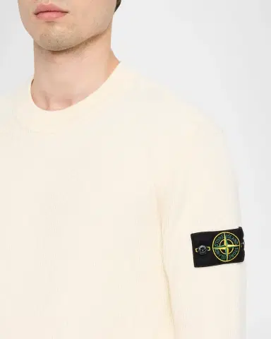 Stone Island Men's Maglieria Cotton Rib Long-Sleeve T-Shirt | Thumbnail 5 Stone Island Men's Maglieria Cotton Rib Long-Sleeve T-Shirt | Thumbnail 5