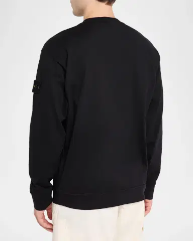 Stone Island Men's Compass Crewneck Sweatshirt | Thumbnail 3 Stone Island Men's Compass Crewneck Sweatshirt | Thumbnail 3