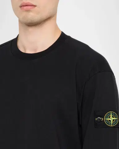 Stone Island Men's Compass Crewneck Sweatshirt | Thumbnail 5 Stone Island Men's Compass Crewneck Sweatshirt | Thumbnail 5