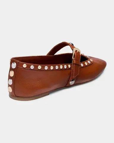 Stuart Weitzman Perry Studded Leather Mary Janes | Thumbnail 2 Stuart Weitzman Perry Studded Leather Mary Janes | Thumbnail 2