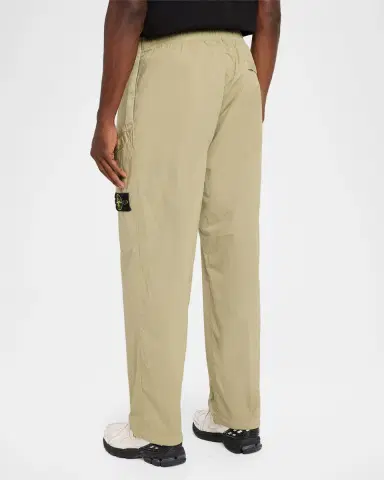 Stone Island Men 's Cotton Straight-Leg Pull-On Pants | Thumbnail 3 Stone Island Men 's Cotton Straight-Leg Pull-On Pants | Thumbnail 3
