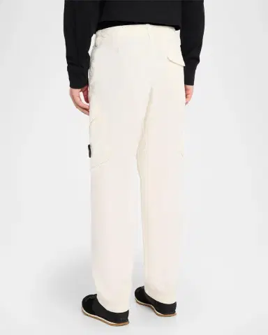 Stone Island Men's Cotton Straight-Leg Cargo Pants | Thumbnail 3 Stone Island Men's Cotton Straight-Leg Cargo Pants | Thumbnail 3