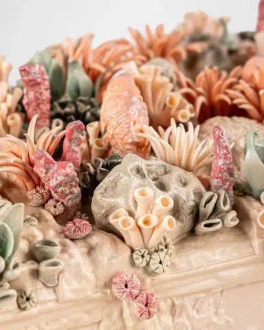 Lladro x REEFLINE Miami Beach Limited Edition Coral Car (Sand) Porcelain Sculpture | Thumbnail 5 Lladro x REEFLINE Miami Beach Limited Edition Coral Car (Sand) Porcelain Sculpture | Thumbnail 5