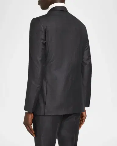 Zegna Men's 12milmil12 Wool Tonal Check Suit | Thumbnail 5 Zegna Men's 12milmil12 Wool Tonal Check Suit | Thumbnail 5