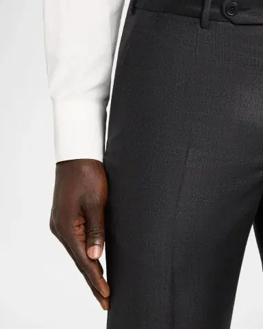 Zegna Men's 12milmil12 Wool Tonal Check Suit | Thumbnail 10 Zegna Men's 12milmil12 Wool Tonal Check Suit | Thumbnail 10