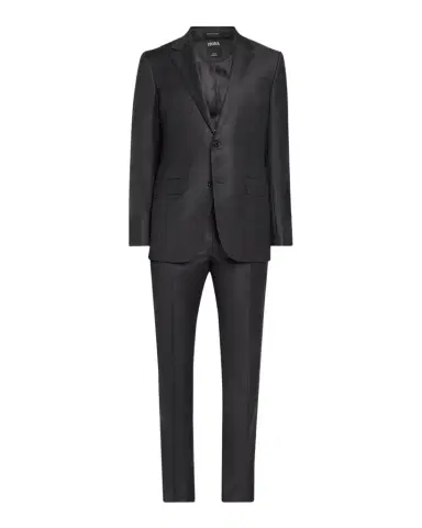 Zegna Men's 12milmil12 Wool Tonal Check Suit | Thumbnail 1 Zegna Men's 12milmil12 Wool Tonal Check Suit | Thumbnail 1