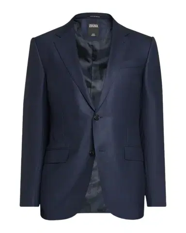 Zegna Men's 12milmil12 Wool Tonal Check Suit | Thumbnail 1 Zegna Men's 12milmil12 Wool Tonal Check Suit | Thumbnail 1