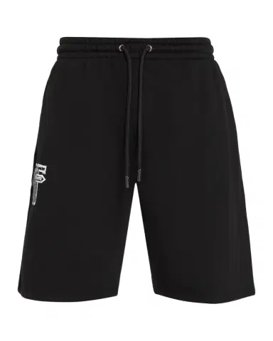 Off-White Men's Motion Arrow Cotton Drawstring Shorts | Thumbnail 1 Off-White Men's Motion Arrow Cotton Drawstring Shorts | Thumbnail 1