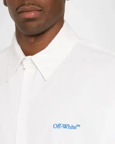 Off-White Men's Bacco Arrow Poplin Sport Shirt | Thumbnail 5 Off-White Men's Bacco Arrow Poplin Sport Shirt | Thumbnail 5