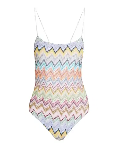 Missoni Zigzag One-Piece Swimsuit | Thumbnail 1 Missoni Zigzag One-Piece Swimsuit | Thumbnail 1