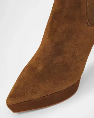 Gianvito Rossi 120mm Suede Pointed-Toe Booties | Thumbnail 3 Gianvito Rossi 120mm Suede Pointed-Toe Booties | Thumbnail 3