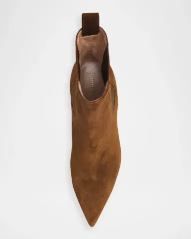 Gianvito Rossi 120mm Suede Pointed-Toe Booties | Thumbnail 4 Gianvito Rossi 120mm Suede Pointed-Toe Booties | Thumbnail 4