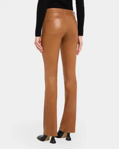 L'AGENCE Selma High-Rise Coated Sleek Baby Boot Jeans | Thumbnail 3 L'AGENCE Selma High-Rise Coated Sleek Baby Boot Jeans | Thumbnail 3