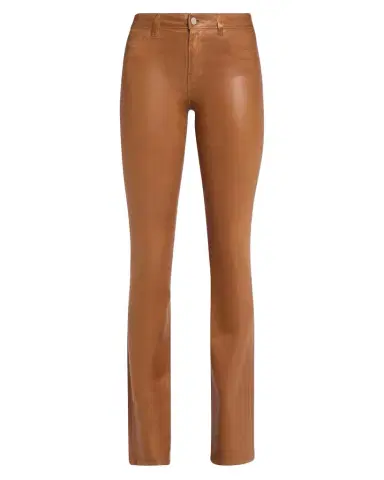 L'AGENCE Selma High-Rise Coated Sleek Baby Boot Jeans | Thumbnail 1 L'AGENCE Selma High-Rise Coated Sleek Baby Boot Jeans | Thumbnail 1