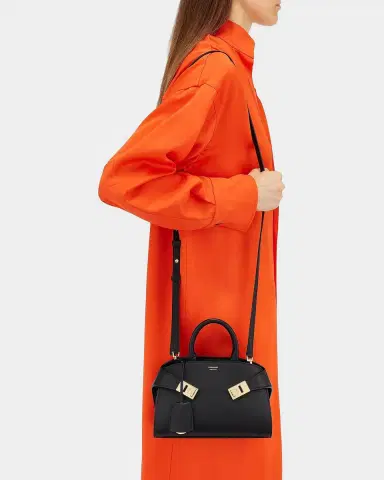 Ferragamo Mini Hug Leather Crossbody Bag | Thumbnail 5 Ferragamo Mini Hug Leather Crossbody Bag | Thumbnail 5