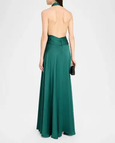 Ramy Brook Jasmine Backless Plunging Gown | Thumbnail 3 Ramy Brook Jasmine Backless Plunging Gown | Thumbnail 3