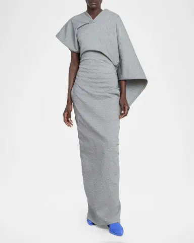 Issey Miyake Allow Sculptural Cape Maxi Dress | Thumbnail 2 Issey Miyake Allow Sculptural Cape Maxi Dress | Thumbnail 2