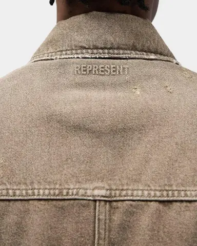 Represent Men's Legacy Cotton Denim Jacket | Thumbnail 9 Represent Men's Legacy Cotton Denim Jacket | Thumbnail 9