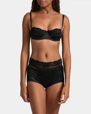 Dolce & Gabbana Lace Semi-Padded Balconette Bra | Thumbnail 4 Dolce & Gabbana Lace Semi-Padded Balconette Bra | Thumbnail 4